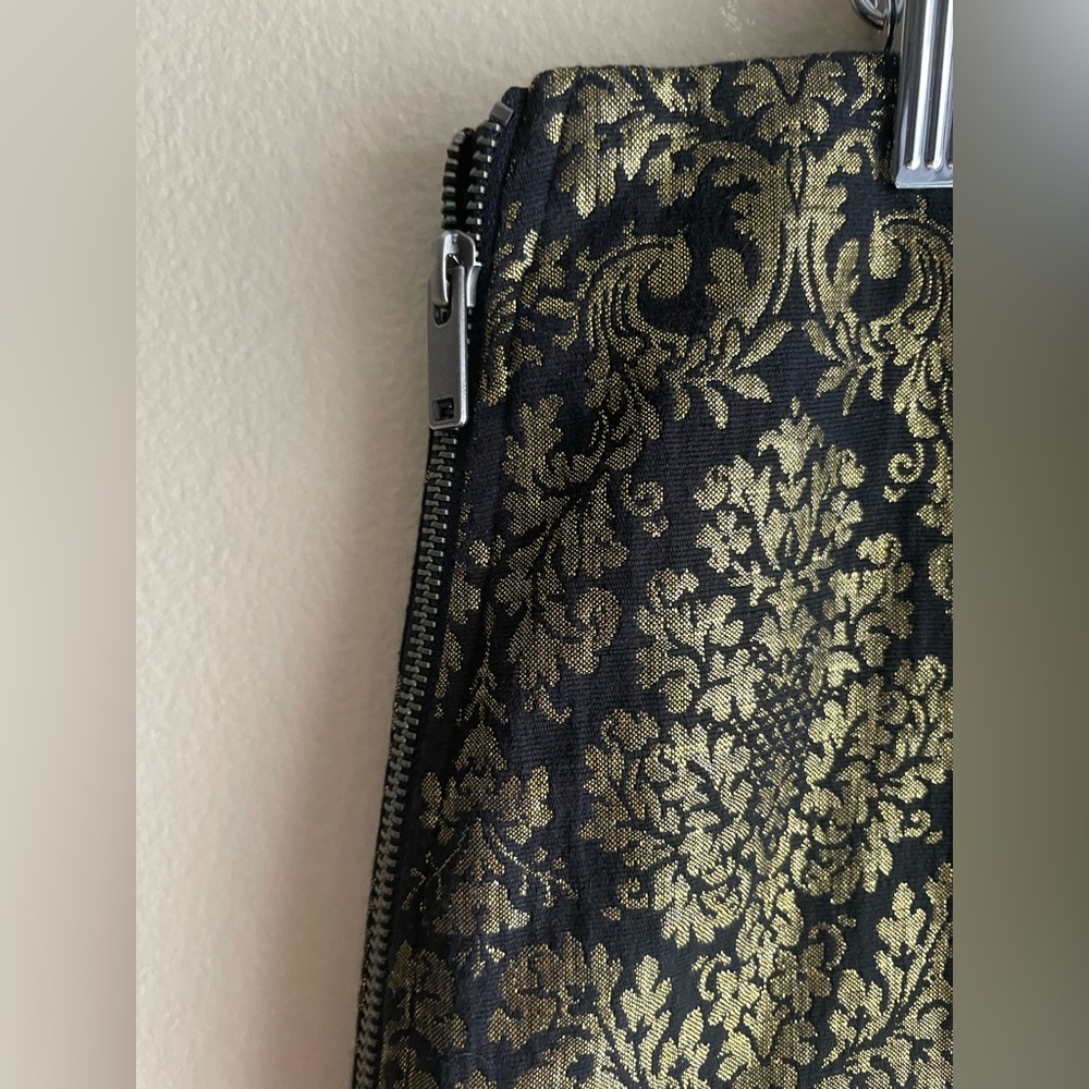 Worthington Golden Black Skirt Size 16 - Picture 4 of 8